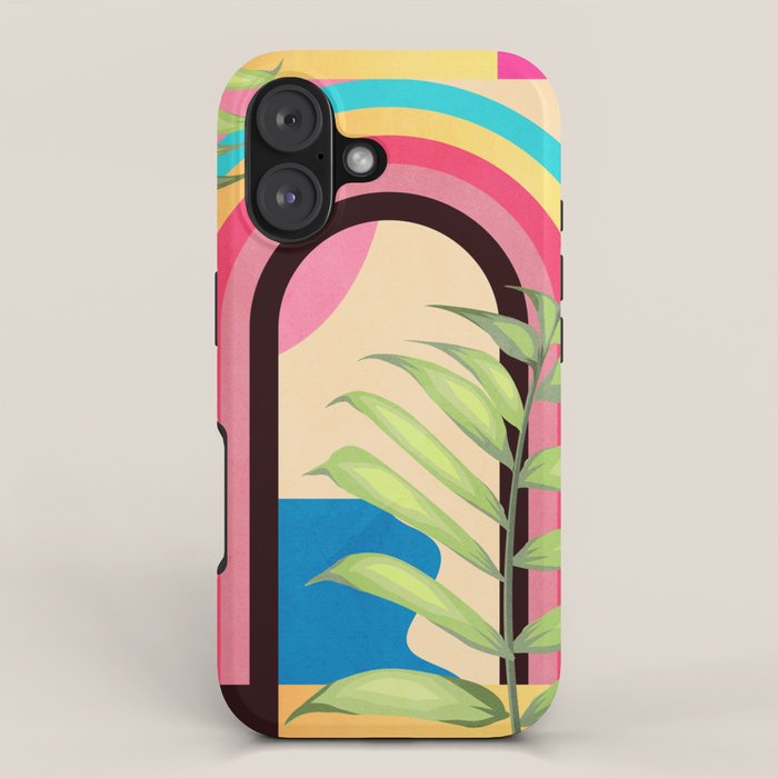 Tropical Geometry 38 iPhone Case Gallery Image 1