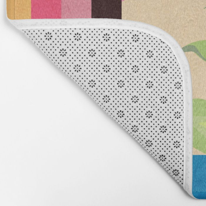 Tropical Geometry 38 Bath Mat Gallery Image 2