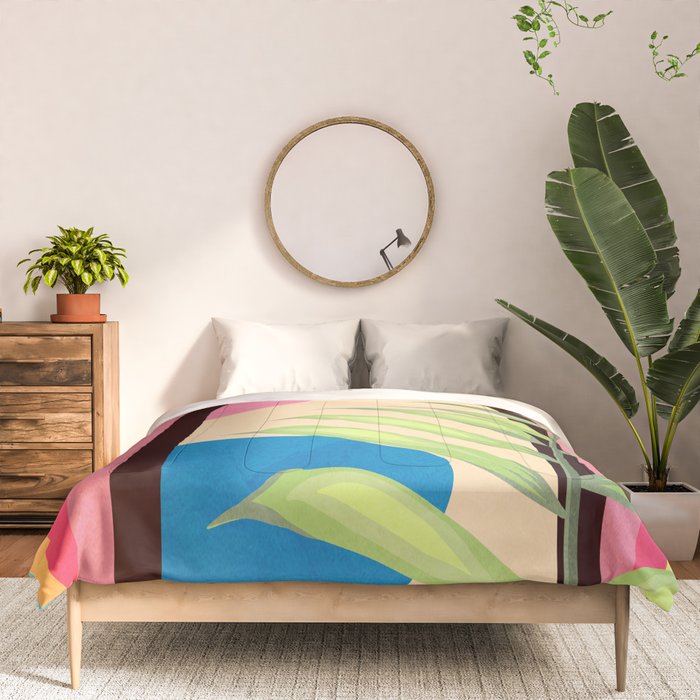 Tropical Geometry 38 Comforter Gallery Image 3
