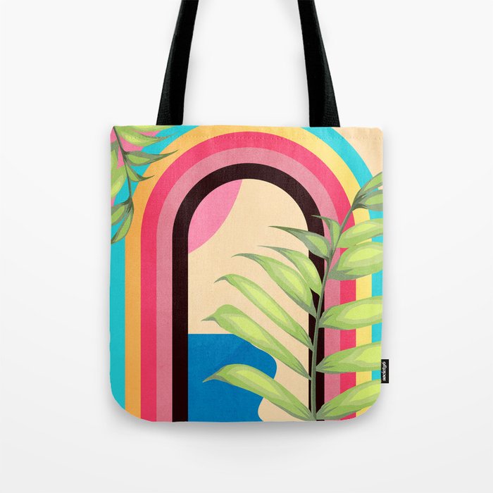 Tropical Geometry 38 Tote Bag Gallery Image 1