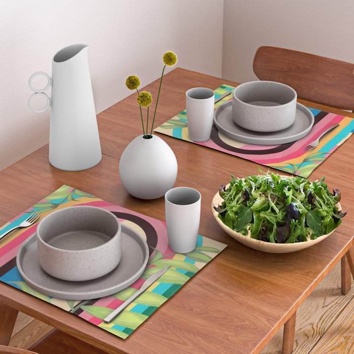 Tropical Geometry 38 Placemat Gallery Image 2