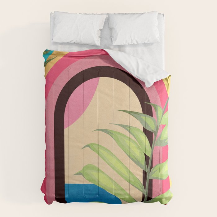 Tropical Geometry 38 Comforter Gallery Image 1