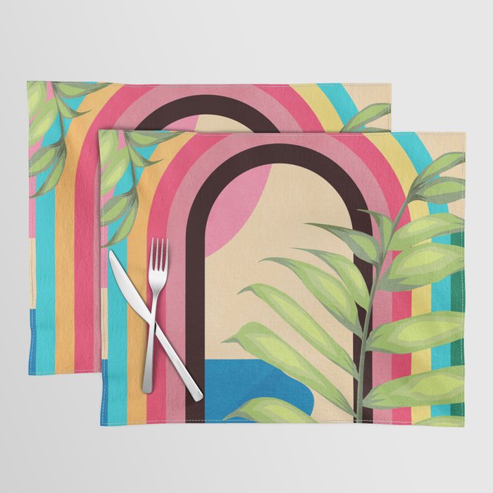 Tropical Geometry 38 Placemat Gallery Image 1