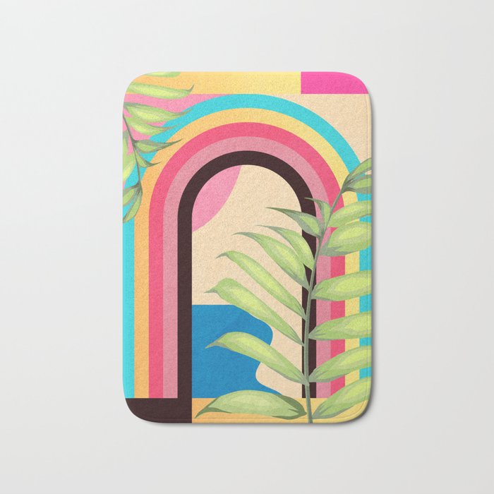 Tropical Geometry 38 Bath Mat Gallery Image 1