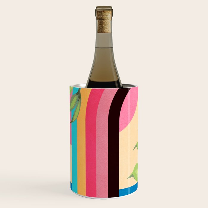 Tropical Geometry 38 Wine Chiller Gallery Image 2