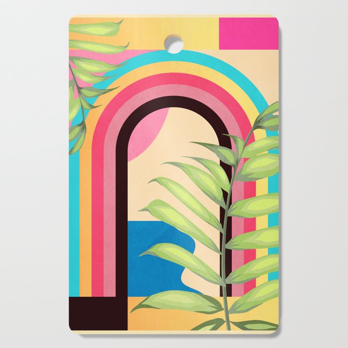 Tropical Geometry 38 Cutting Board Gallery Image 1