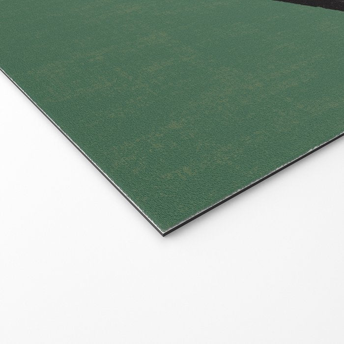 Geometric Compo 1 Filet Landscape - green Welcome Mat Gallery Image 2