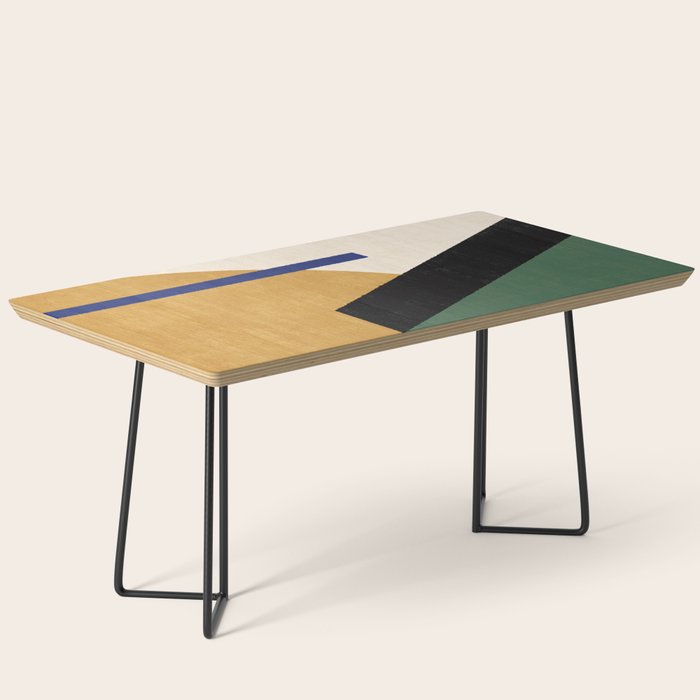 Geometric Compo 1 Filet Landscape - green Coffee Table Gallery Image 1