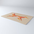 Fractal geometric fox Rug Gallery Image 3