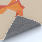 Fractal geometric fox Rug Gallery Image 4