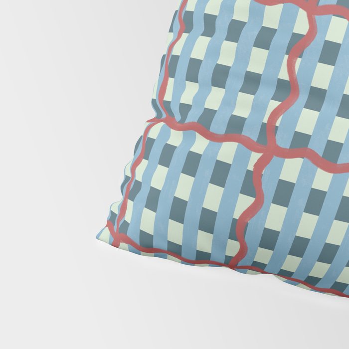 Nautical Rustic Plaid Pillow Sham Gallery Image 4