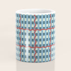 Nautical Rustic Plaid Coffee Mug Gallery Image 4