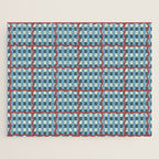 Nautical Rustic Plaid Jigsaw Puzzle Gallery Image 1