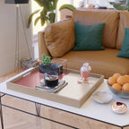 Color Block Lines VII Serving Tray Gallery Image 2