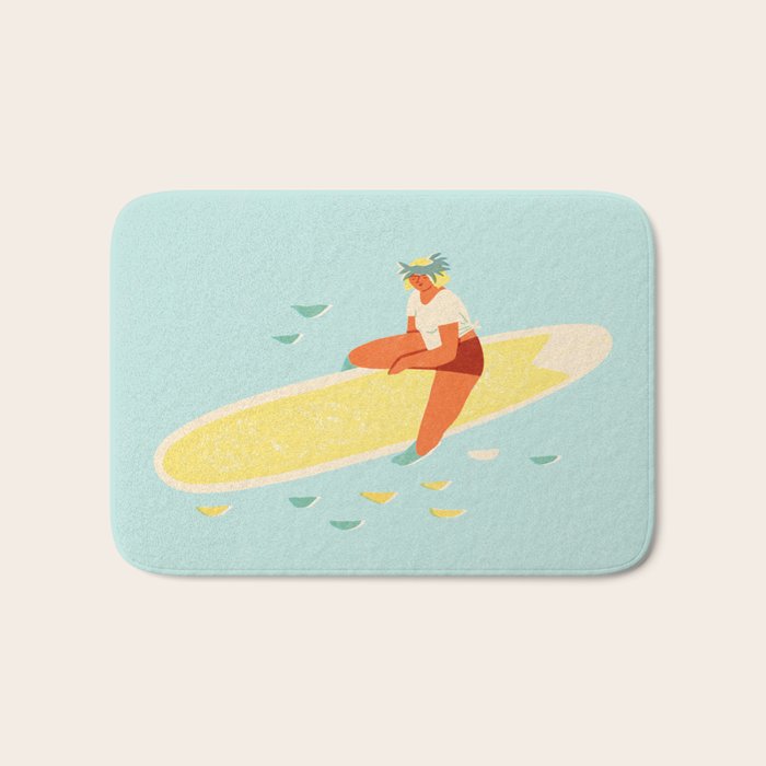 Aloha girl Bath Mat Gallery Image 1