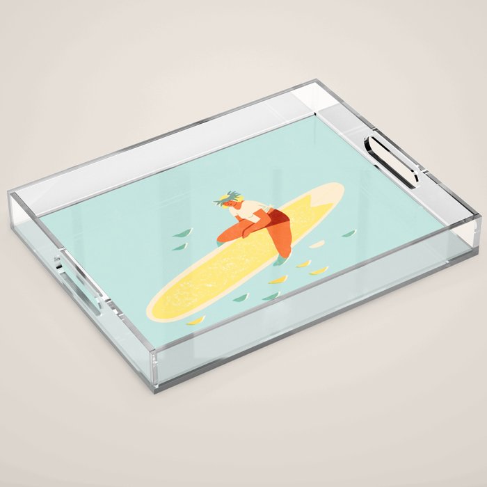 Aloha girl Acrylic Tray Gallery Image 1
