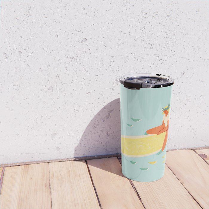Aloha girl Travel Mug Gallery Image 4