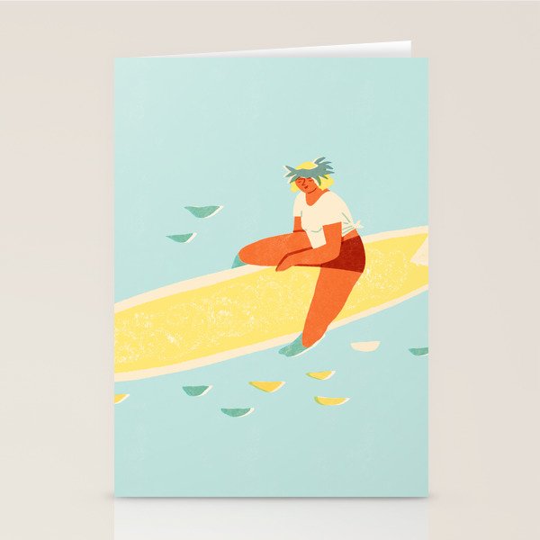 Aloha girl Stationery Card Gallery Image 2