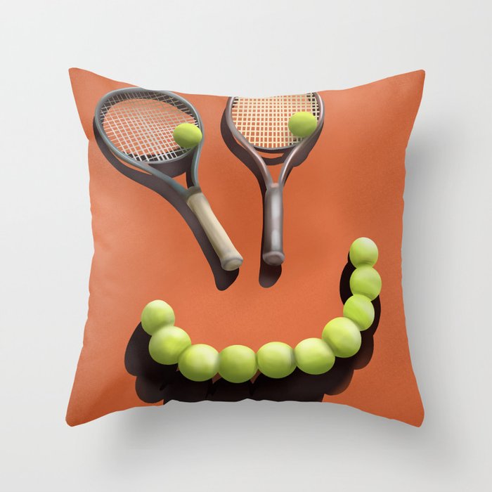Joy of the Game Throw Pillow Gallery Image 1