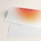 Focus On The Good: Aura-Gradient-Quote-Decor Wrapping Paper Gallery Image 2