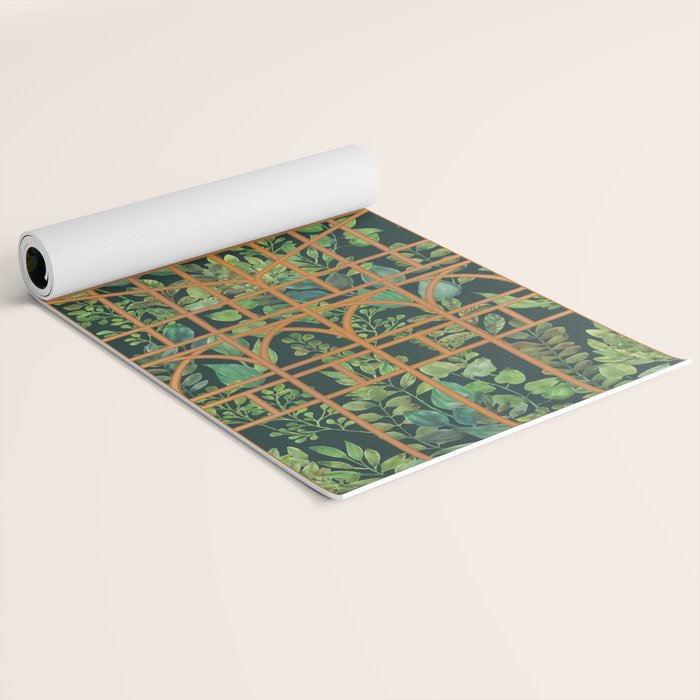 Victorian Greenhouse Yoga Mat Gallery Image 2