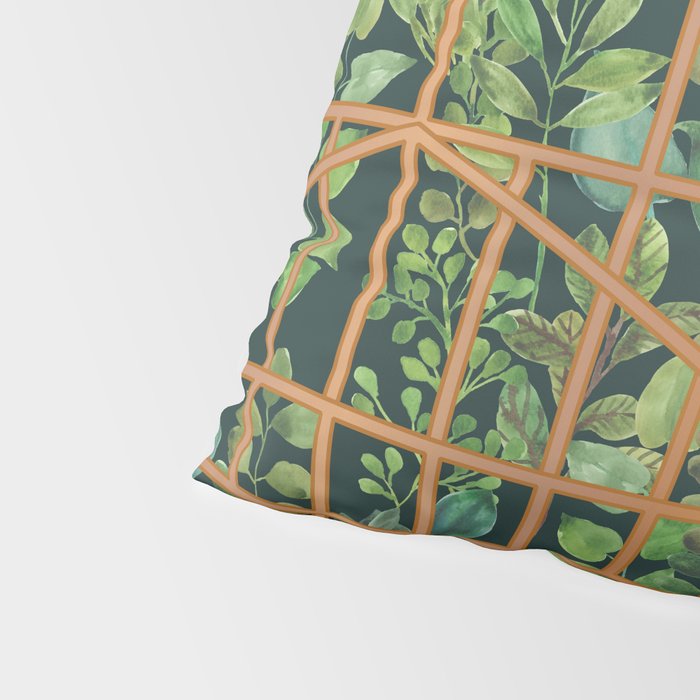 Victorian Greenhouse Pillow Sham Gallery Image 4