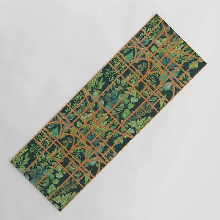 Victorian Greenhouse Yoga Mat Gallery Image 1