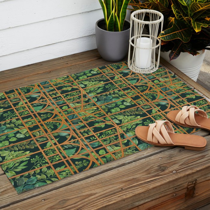 Victorian Greenhouse Outdoor Rug Gallery Image 2