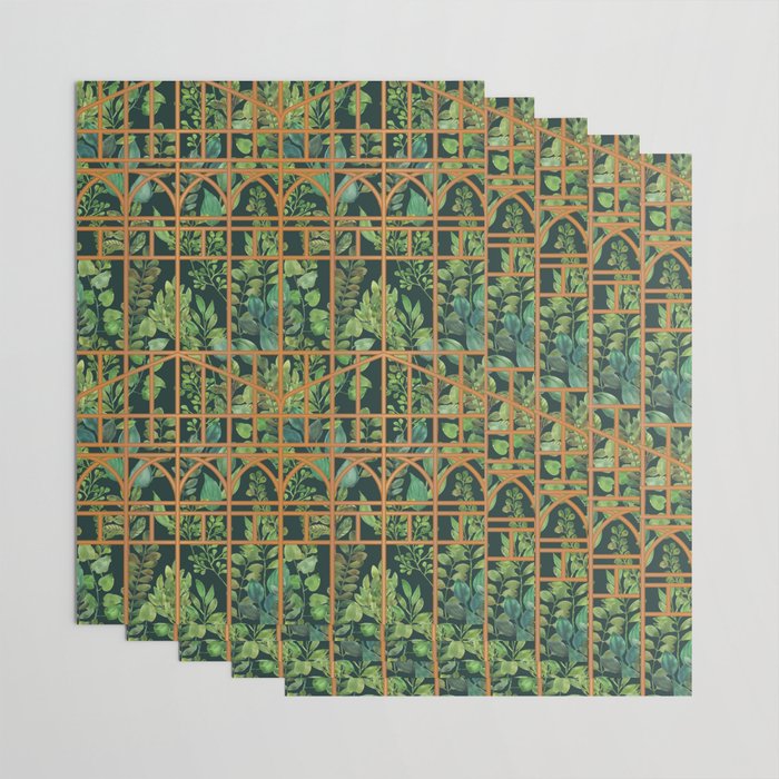Victorian Greenhouse Wrapping Paper Gallery Image 3