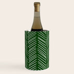 Forest Green Herringbone Wine Chiller Gallery Image 1