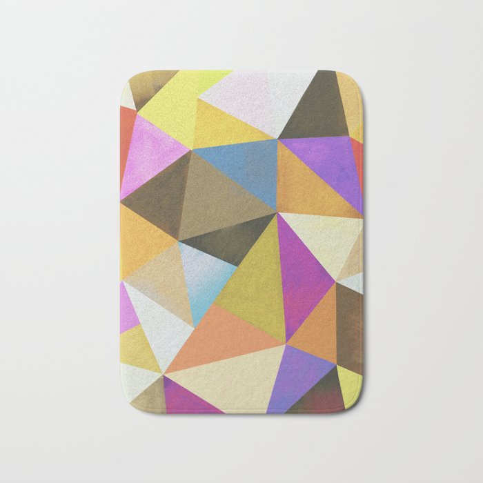 Abstract Angles Bath Mat Gallery Image 1