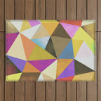 Abstract Angles Outdoor Rug Gallery Image 1