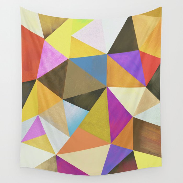 Abstract Angles Wall Tapestry Gallery Image 4