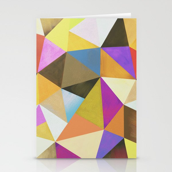 Abstract Angles Stationery Card Gallery Image 2