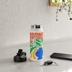 FOLIAGE 001: Hibiscus | Flower Market Water Bottle Gallery Image 4