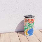 FOLIAGE 001: Hibiscus | Flower Market Travel Mug Gallery Image 4