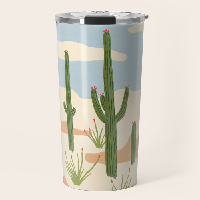 Desert Still Life Travel Mug Gallery Image 1