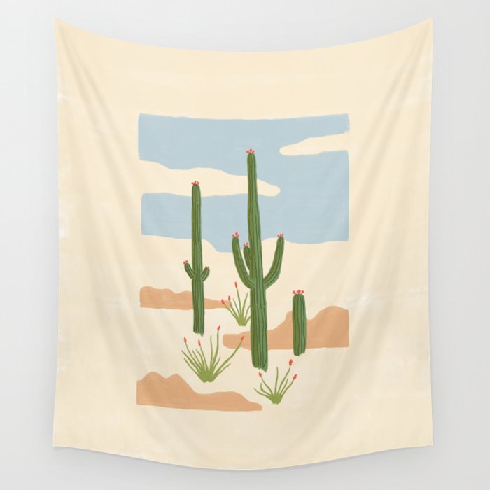 Desert Still Life Wall Tapestry Gallery Image 1