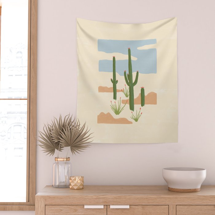 Desert Still Life Wall Tapestry Gallery Image 2