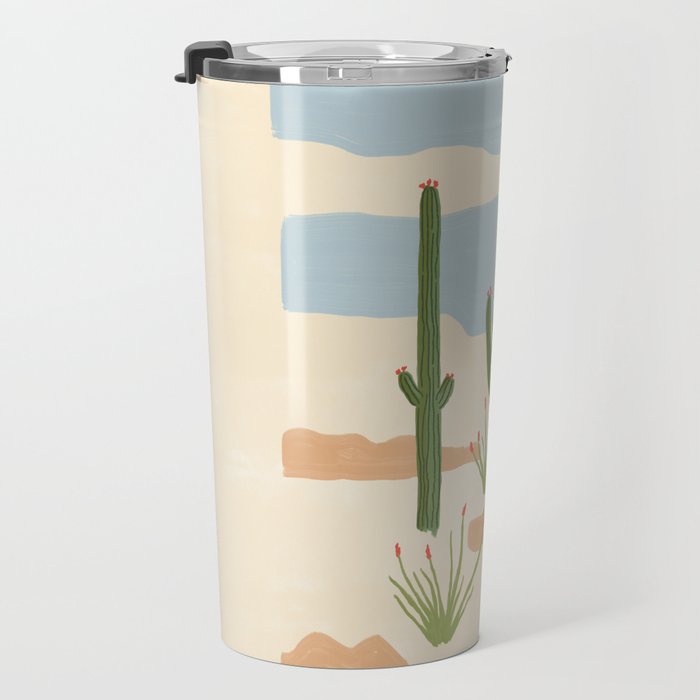 Desert Still Life Travel Mug Gallery Image 3