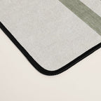 Neutral Green Lines Gray Abstract Artwork Desk Mat Gallery Image 4