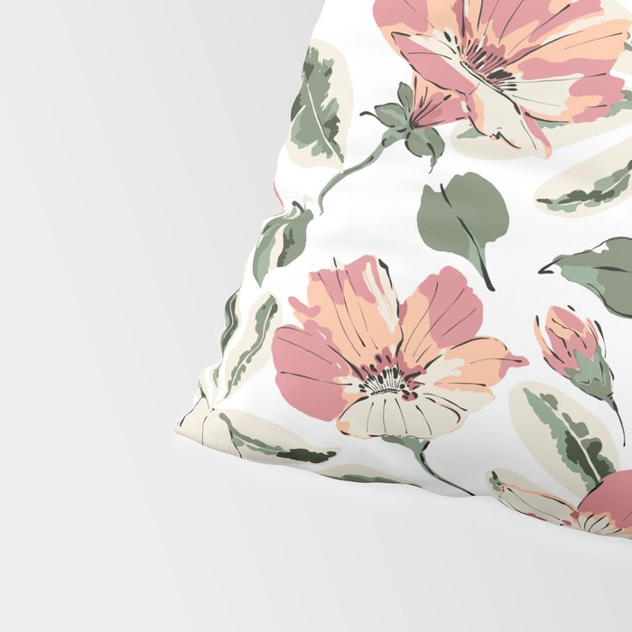 Modern tropical garden WGP Pillow Sham Gallery Image 4