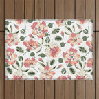 Modern tropical garden WGP Outdoor Rug Gallery Image 1