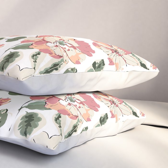 Modern tropical garden WGP Pillow Sham Gallery Image 3