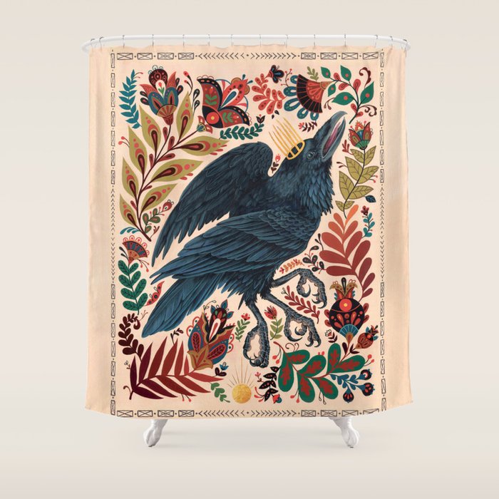 Rude Bones  Shower Curtain Gallery Image 1