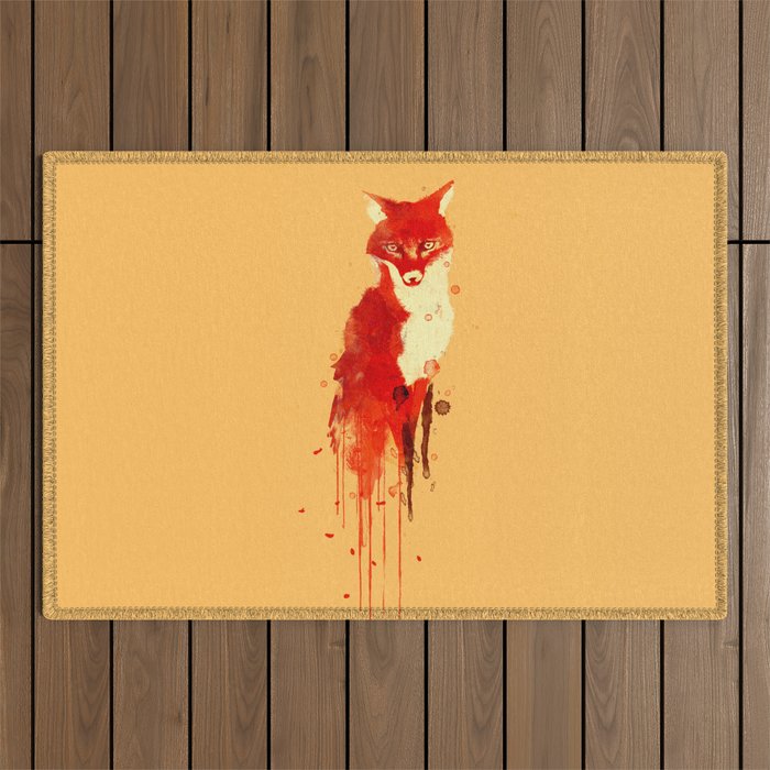 The fox, the forest spirit Outdoor Rug Gallery Image 1