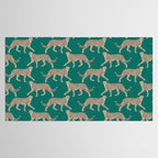 Walking Cheetahs 8 Tablecloth Gallery Image 2