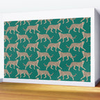 Walking Cheetahs 8 Wall Mural Gallery Image 2