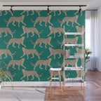 Walking Cheetahs 8 Wall Mural Gallery Image 1