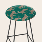 Walking Cheetahs 8 Stool Gallery Image 2